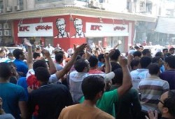 حلوان تواصل الحراك الشعبي ضد العسكر