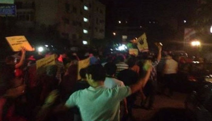 بالصور.. مسيرة أهالي مدينة نصر تأييدًا للشرعية