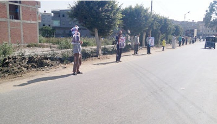 داخلية الانقلاب تحطم منازل ثوار فارسكور وتعتقل 18 منهم