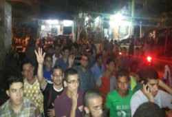 ناهيا تنطلق في مسيرة حاشدة تحت شعار "جراكن مفيش"