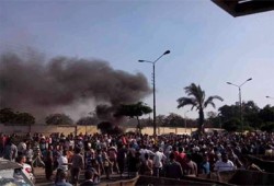 ميليشيات الانقلاب تعتدي بالرصاص الحي على ثوار جسر السويس