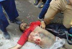 بالصور.. ارتقاء أول شهيد في انتفاضة 3 يوليو بالهرم