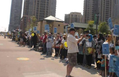 فعالية بكندا رافضة للانقلاب ولأحكامه الجائرة ضد الثوار