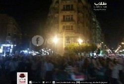 فعالية مفاجئة لـ"شباب ضد الانقلاب" بميدان طلعت حرب
