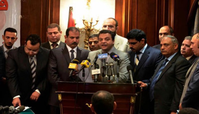 تأجيل محاكمة مستشاري "قضاة من أجل مصر" إلي 27 سبتمبر