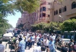 ثوار عزبة النخل ينتفضون رفضًا للعسكر