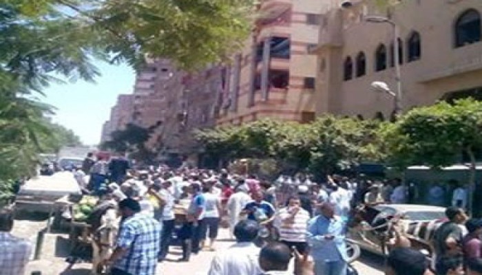 ثوار عزبة النخل ينتفضون رفضًا للعسكر