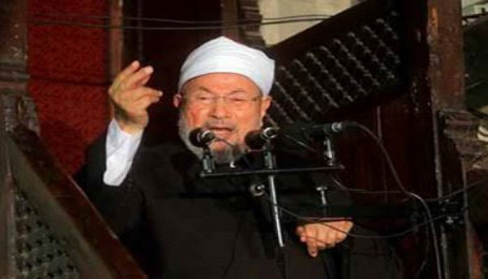 د. القرضاوي يفضح جريمة شيخ الأزهر في إهدار حقوق الشهداء