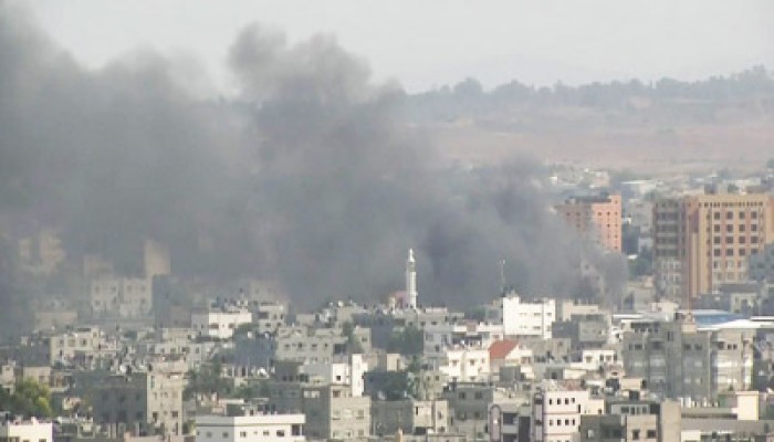 غارات صهيونية على 5 أهداف متفرقة في قطاع غزة