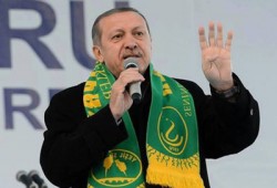 أردوغان يلوح بـ"رابعة" ويستنكر صمت الغرب حيال ما يحدث في مصر