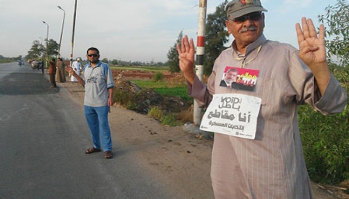 قرية الرئيس مرسي تحيي أبطال معركة الأمعاء الخاوية