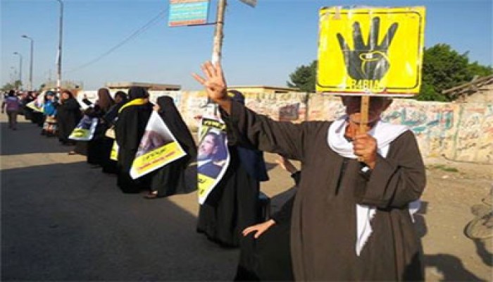 مباشر.. سلاسل بشرية بقرية الرئيس مرسي ختامًا لــ"باطل مايحكمش"