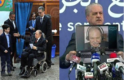 بوتفليقة يفوز برئاسة الجزائر.. وبن فليس يرفض النتائج