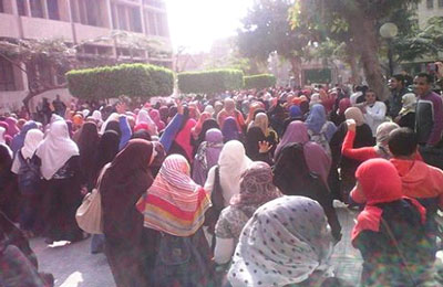 "النيويورك تايمز" ترصد مظاهرات الطلاب بجامعات مصر