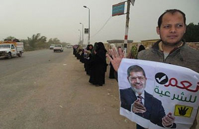 مباشر.. قرية الرئيس مرسي تواصل ثورتها الرافضة للانقلاب