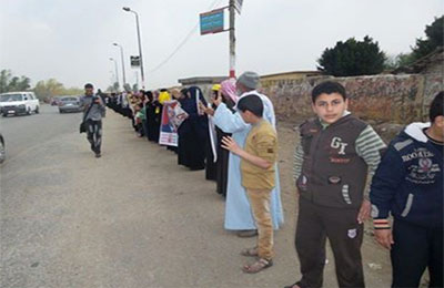 قرية الرئيس تواصل ثورتها تنديدًا بالمحاكمة الهزلية