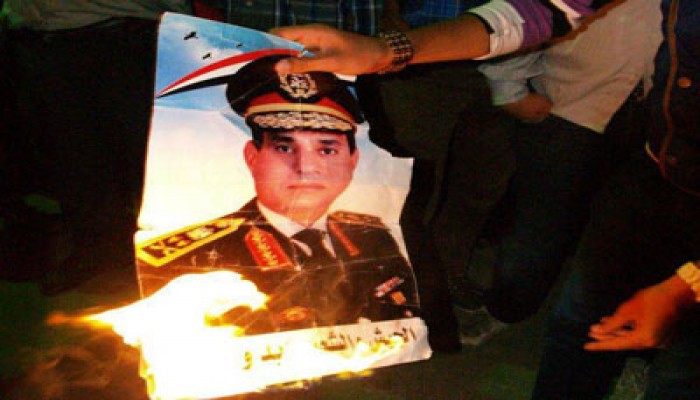 الكيان الصهيوني: الانقلاب العسكري بقيادة السيسي  في صالحنا