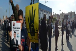 وقفتان لشباب بورسعيد تحيةً لصمود الرئيس