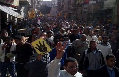 صمود ثوار مدينة المنيا يجبر "مليشيات الإنقلاب"علي الهروب