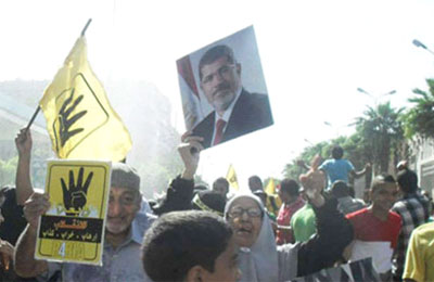 صوت أمريكا: شعبية مرسي زادت عما كانت عليه قبل 3 يوليو