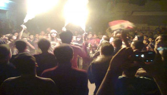 مسيرة ليلية بـ"كفر صقر" بالشرقية تطالب بالقصاص ومحاكمة الانقلابيين