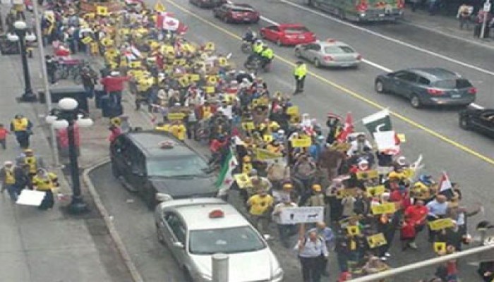 التحالف الكندي ينضم إلى "مصريون حول العالم من أجل الديمقراطية والعدالة"