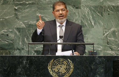 الأمم المتحدة تطالب الانقلابيين بالإفراج عن الرئيس مرسي