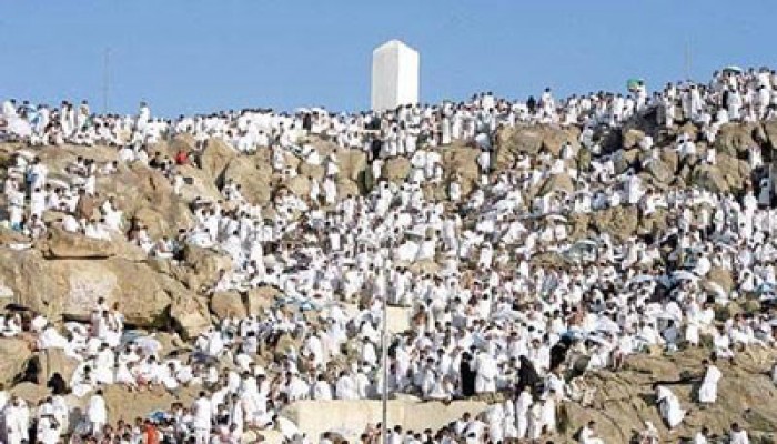 ضيوف الرحمن يؤدون ركن الحج الأعظم بالوقوف على صعيد عرفات