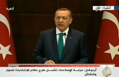 "أردوغان" يعلن رفع الحظر عن ارتداء الحجاب في المؤسسات العامة