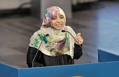 توكل كرمان: المعارضة لجأت للانقلاب العسكري بعد رفض الشعب لها