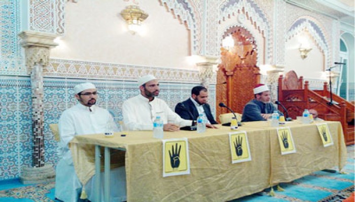 آيات الرحمن في رابعة الميدان ومسيرة ضخمة بفرانكفورت بألمانيا