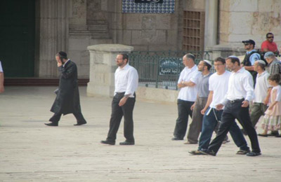 وزير صهيوني وعشرات المغتصبين يقتحمون المسجد الأقصى