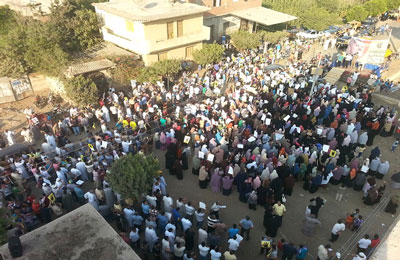 بث مباشر.. مؤتمر لتحالف دعم الشرعية بقرية الرئيس مرسي