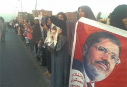 بث مباشر.. قرية الرئيس مرسي تواصل انتفاضتها في مليونية "الانقلاب هو الإرهاب"