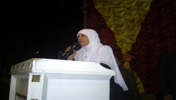 عزة الجرف: نرضى بقضاء الله وقدره ونثق في نصره القادم لا محالة