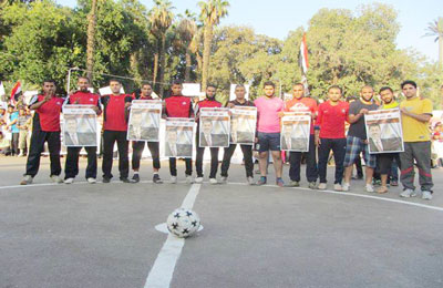 الكابتن سمير صبري: لن نترك الميدان حتى تتحقق كامل أهداف الثورة