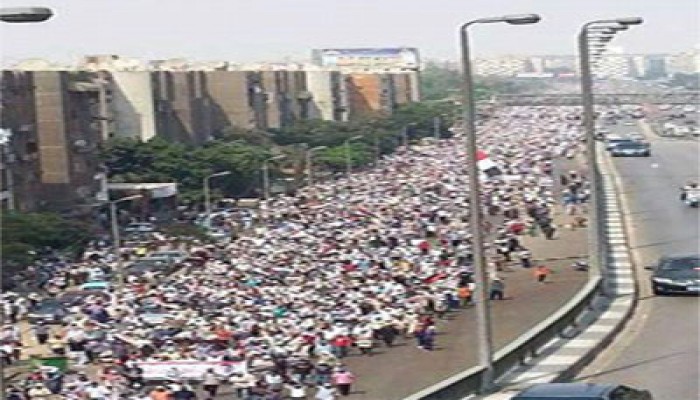 2 مليون ثائر بـ"صلاح سالم" دعمًا لزعيم الأمة الرئيس مرسي