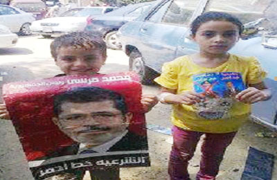 شهد ويوسف: عمو "مرسي" هو بس رئيس الجمهورية