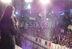 نيفين ملاك بـ"رابعة العدوية": السيسي انقلب على كل الشعب