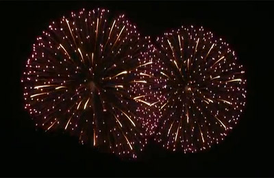 معتصمو رابعة العدوية يطلقون الألعاب النارية