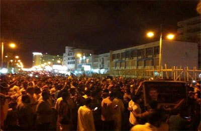 مسيرات حاشدة تأييدًا للرئيس في مرسى مطروح