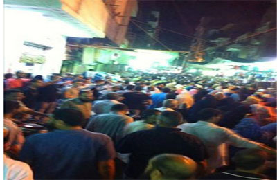 عشرات الآلاف في مسيرات مؤيدة للرئيس مرسي بالمنيا