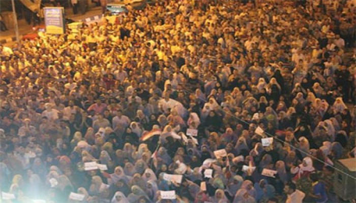 50 ألفًا من ثوار الشرقية يعلنون تأييدهم للرئيس مرسي