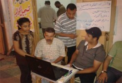 "الحرية والعدالة" بدمياط يدشن حملة لتسجيل المواليد ببطاقات التموين