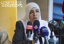 عزة الجرف: المخربون لن يفلحوا في عودة مصر إلى الوراء