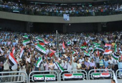 الرئيس مرسي: أرض الكنانة تئنُّ لما يحدث لأبناء الشعب السوري