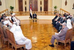الرئيس مرسي يلتقي قيادات الائتلافات والهيئات الإسلامية