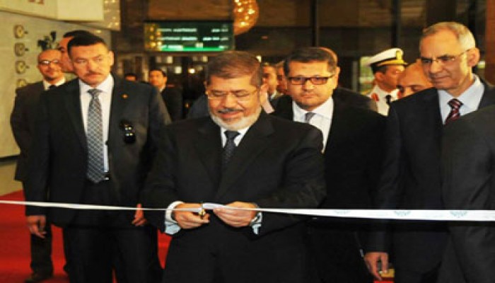 الرئيس مرسي يفتتح مؤتمر ومعرض مؤسسات العمل المدني