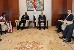 الرئيسان المصري والبوروندي يؤكدان أهمية التنسيق إزاء قضايا المياه