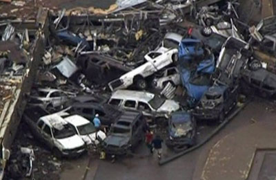 ارتفاع حصيلة ضحايا إعصار أوكلاهوما بأمريكا لـ91 قتيلاً